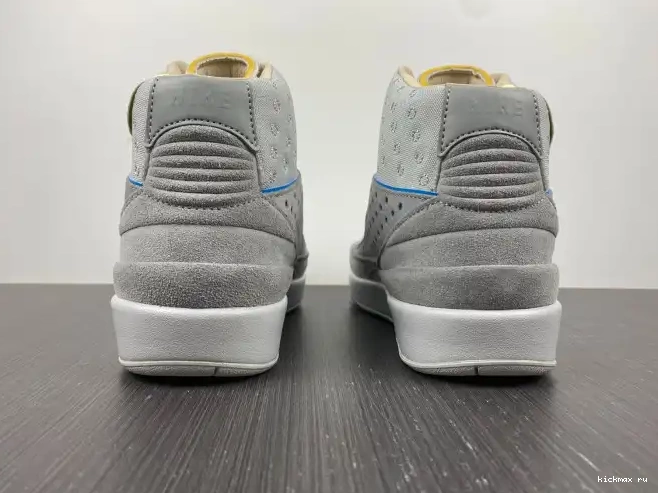 Rep 2 Grey Retro Jordan Fog DN3802-001 Union 0605